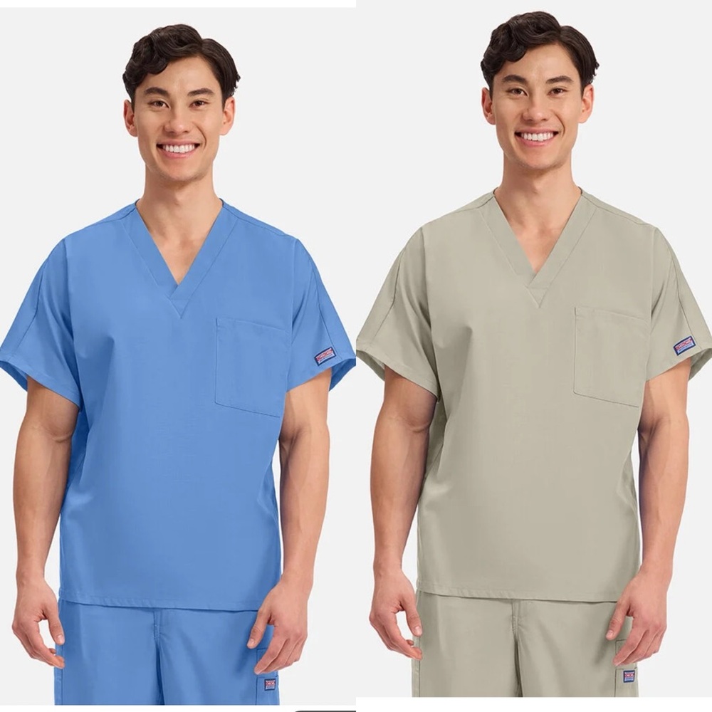 CHEROKEE Workwear Unisex Scrub Tops- set of 2
